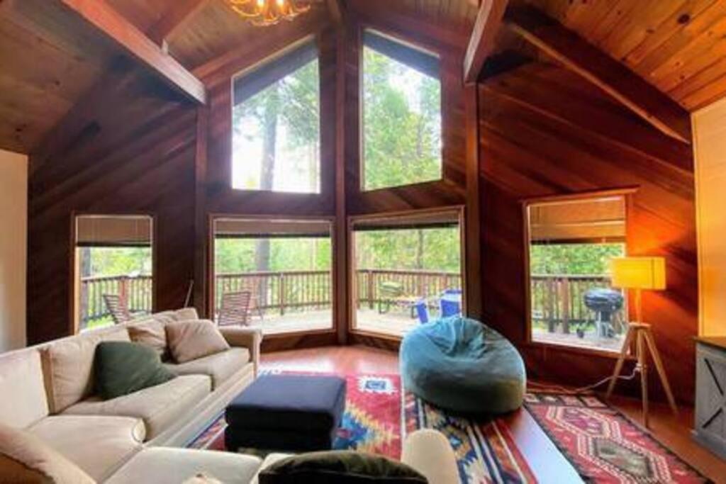 Pinecrest A-Frame Family Fun Near Dodge Ridge Long Barn Exterior foto